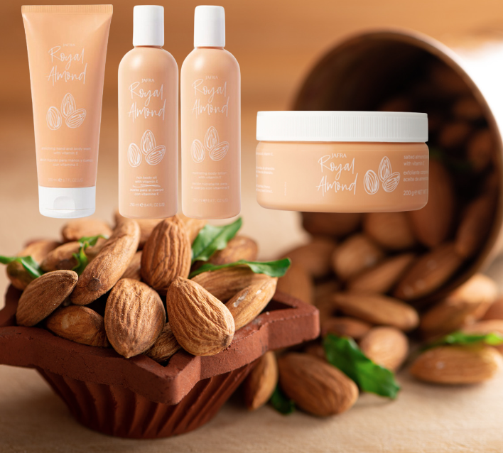 how-to-use-jafra-royal-almond-products
